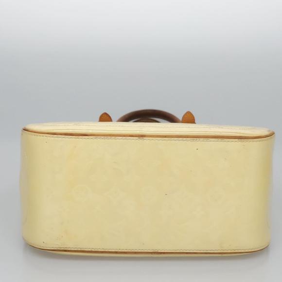 LOUIS VUITTON Monogram Vernis Summit Drive Hand Bag Perle M93514 LV Auth EC278 - Picture 6 of 16
